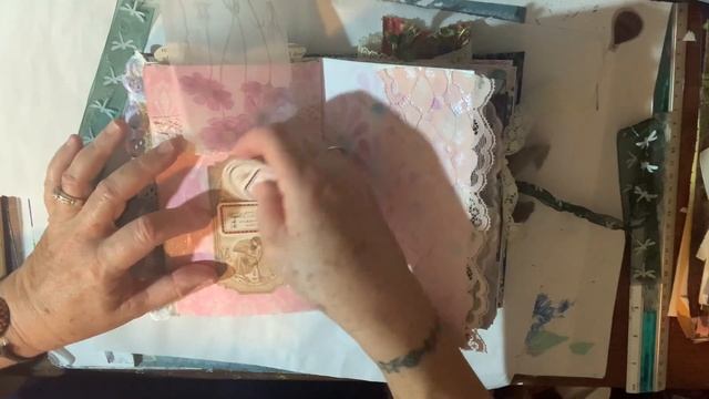 Boho Journal Flip Thru #flipthroughfriday #boho #junkjournal #mixedmedia