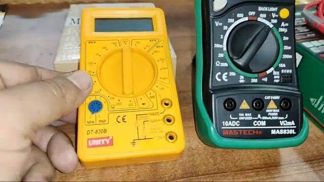Mastech MAS830L Digital Multimeter Vs Cheaper Digital Multimeter