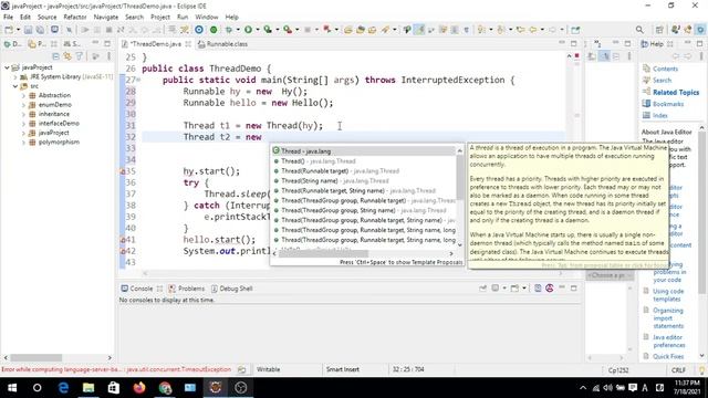 Java tutorial in Bangla 48 | Thread by Runnable Interface смотреть онлайн
