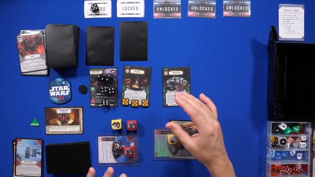 Han Solo and Chewbacca VS Jabba's Rancor | Star Wars Destiny: Encounters Solo Playthrough смотреть онлайн