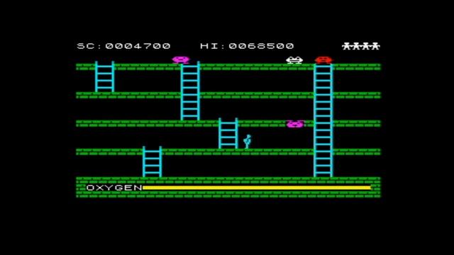 Digger Dan (1983) 128k AY Music Version Walkthrough + Review, ZX Spectrum