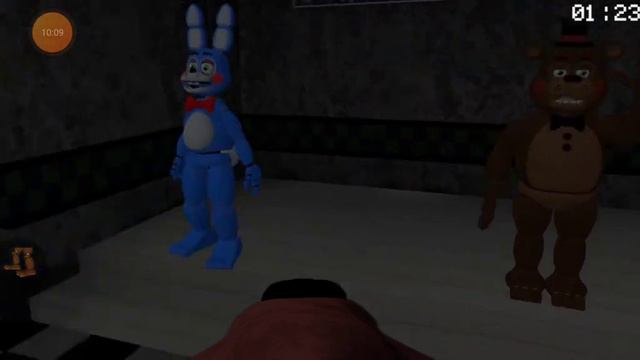 Я теперь могу играть за аниматроников - five nights at freddy's simulator смотреть онлайн
