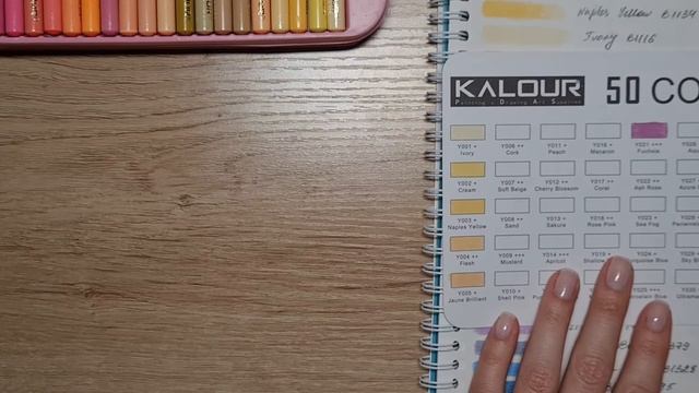 Kalour Macaron 50. Новые пастельные карандаши или? смотреть онлайн