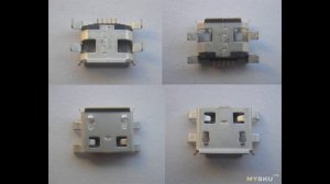 Ремонтные микро-USB разъёмы для смартфонов/телефонов. Миниобзор | #Обзор