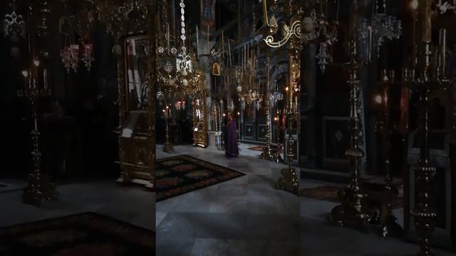 Вторник на Страстната седмица в манастир Ксенофонт смотреть онлайн
