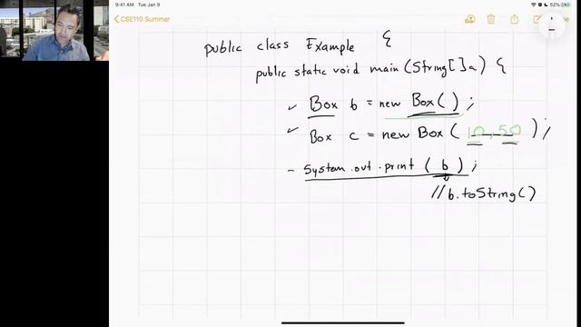 CSE110 | Programming with Java | toString смотреть онлайн