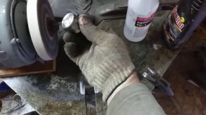 Притирка шайб для регулировки зазоров клапанов