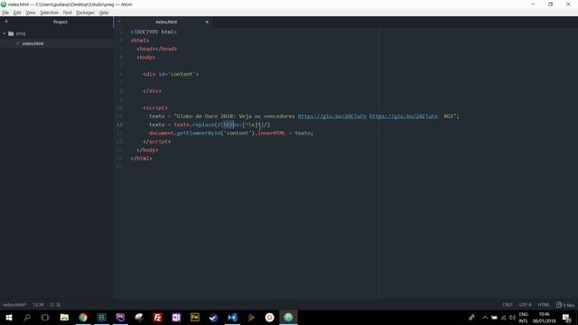 JavaScript: Vídeo Expressão Regular com replace смотреть онлайн