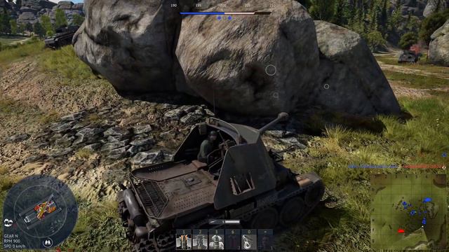 The 2 man crew does the job Marder III H (War Thunder) смотреть онлайн