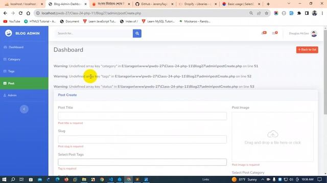 Class 24 PHP-Blog-Project- Post CRUD смотреть онлайн