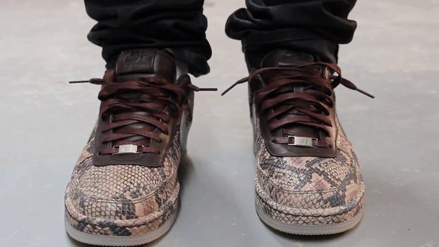 Air Force 1 Low Downtown LW "Python" On-feet Video at Exclucity смотреть онлайн