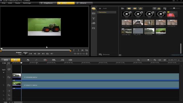 Corel VideoStudio Pro X4 - How To Make A Split Screen Video Tutorial