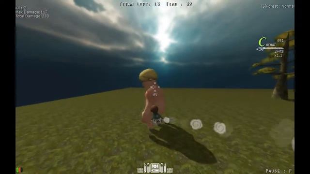 Attack on Titan Fan Game - They are Learning смотреть онлайн