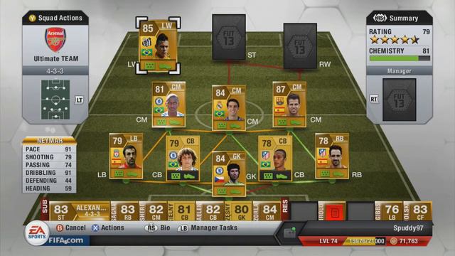 Fifa 13 Ultimate Team: Hybrid Squad Builder FT. Neymar, MOTM Fred.. смотреть онлайн