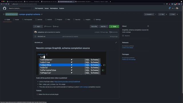 Develop a GraphQL Schema Completion Source in Lua | Advanced Neovim смотреть онлайн