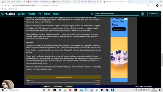 New Minecraft 1.17 Ender Update! New Ores, Trees, Mobs, Mountains смотреть онлайн