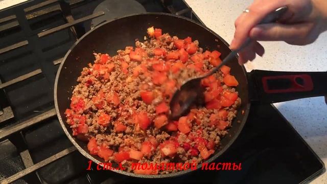 Хачапури по аджарски с ароматной мясной начинкой. смотреть онлайн
