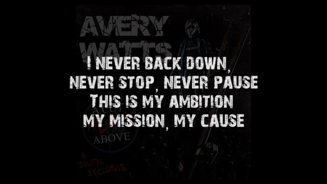 Avery Watts - A Cut Above (Remix) - Song with Lyrics смотреть онлайн