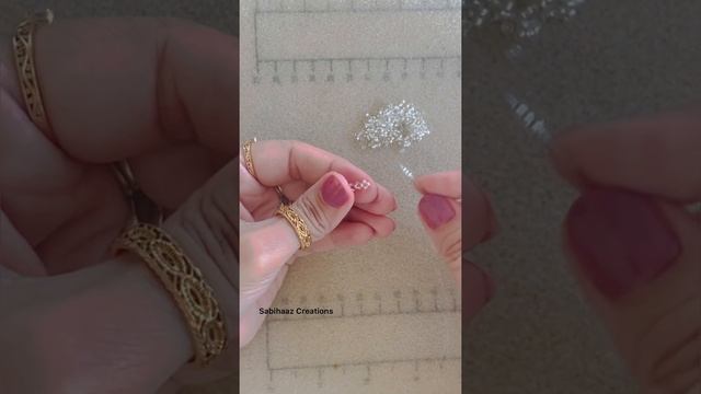 Pearl beaded ring ? #ring #handmade #accessories #jewelry смотреть онлайн