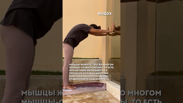 Супер простые упражнения для плоского живота СТОЯ #плоскийживот #упражнения #пресс смотреть онлайн