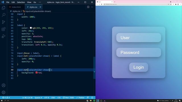 Formularz logowania w HTML i CSS - krok po kroku! смотреть онлайн