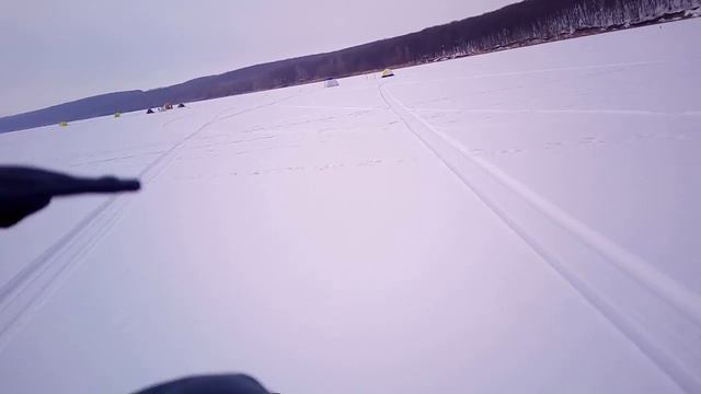 Мини снегоход для рыбалки смотреть онлайн