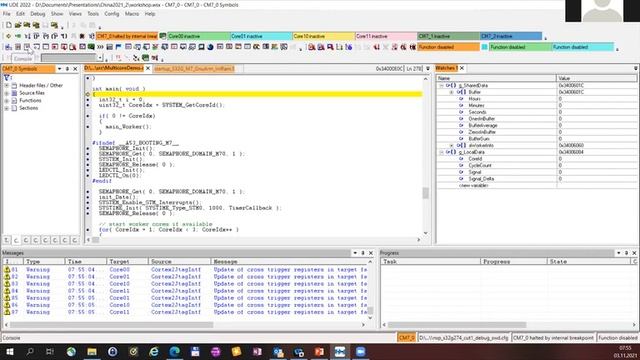 PLS UDE UADx Multicore Based ECUs Debugging смотреть онлайн