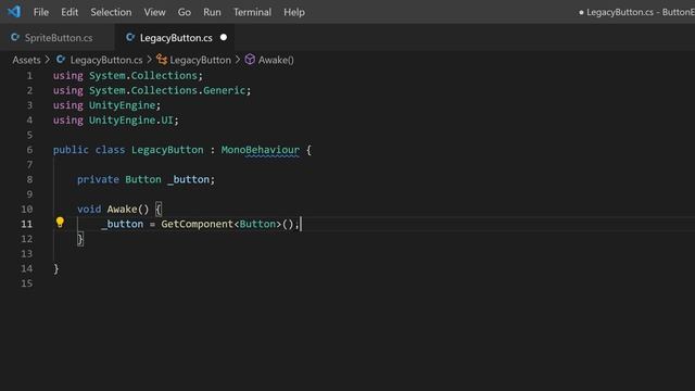 Interacting with Sprite and UI Buttons in a Unity Game смотреть онлайн