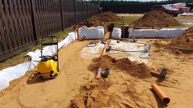 Фундамент УШП: канализация подробно | Глазки серуны, ручки делуны смотреть онлайн