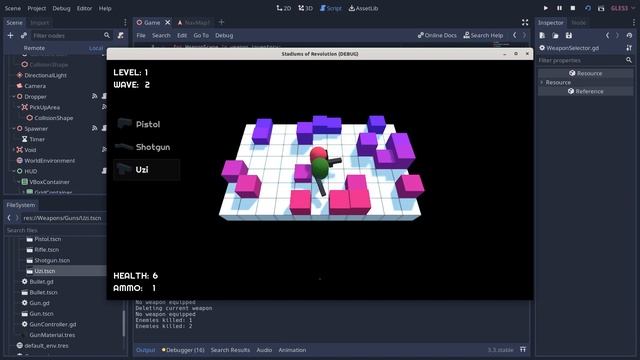 Make a 3D Top Down Shooter with Godot - Part 3.14 Weapon Selector (2 of 2) смотреть онлайн