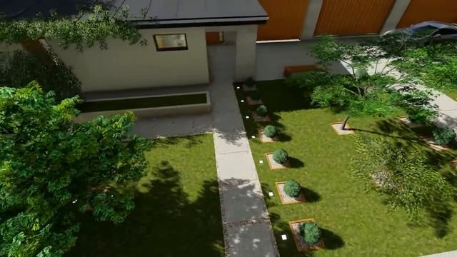 Современный дом с плоской эксплуатируемой кровлей смотреть онлайн