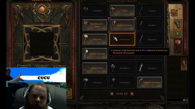 Diablo: Cucu's Hammer Of the Ancients Barb Part 2! смотреть онлайн