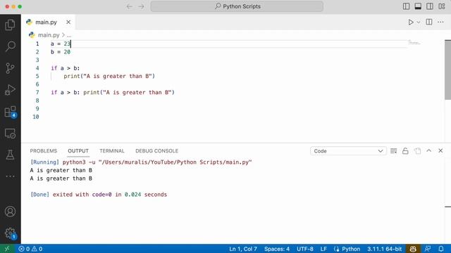 Day 12 - Python Short hand if and else смотреть онлайн