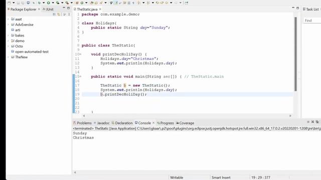 Can a static variable value be changed in Java? смотреть онлайн
