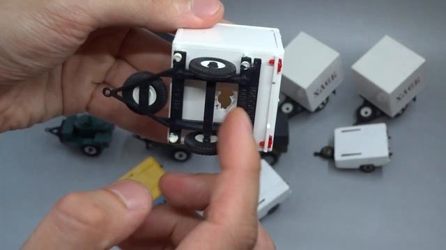 Масштабные модели прицепов для легковых автомобилей и внедорожников - моя коллекция 1:43 смотреть онлайн