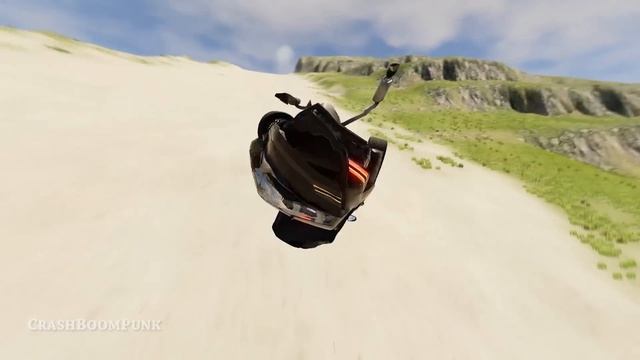 Satisfying Rollover Crashes #56 – BeamNG Drive | CrashBoomPunk смотреть онлайн