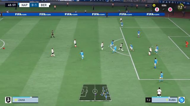 FIFA 22 Napoli vs Bergamo Calcio ( Career ) Legendary Level смотреть онлайн
