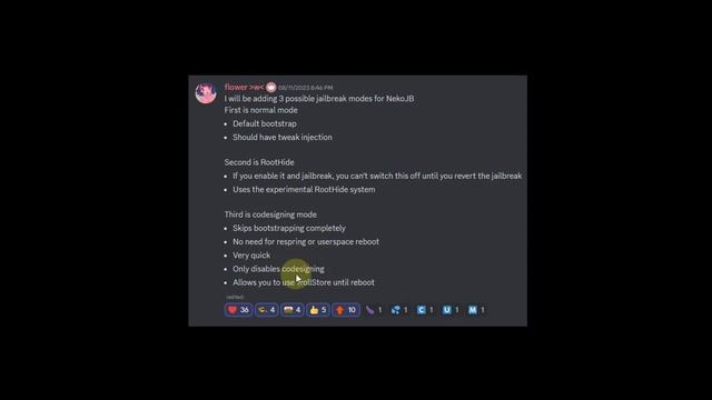 NekoJB iOS 15.0 - 16.6 Beta 1 Jailbreak Progress Updates with UI Demo | KFD Jailbreak Update | 2023 смотреть онлайн