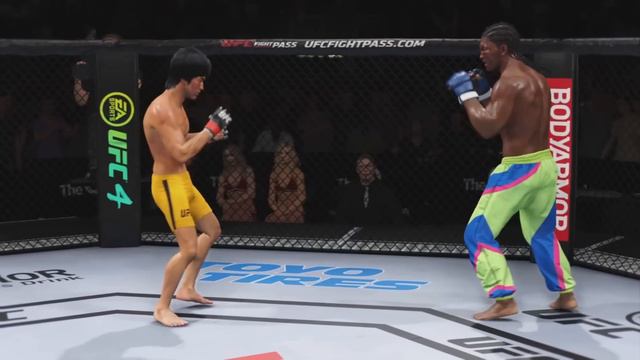 UFC4 Bruce Lee Vs Eddy Tekken EA Sports UFC 4 PS5