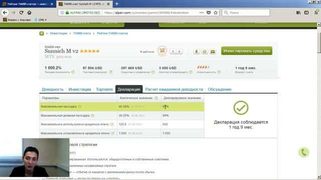 Лучшие ПАММ-счета от Альпари на 21 мая 2018 г смотреть онлайн