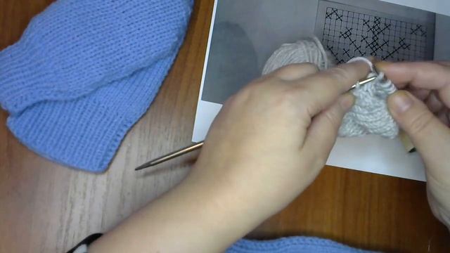 Варежки на двух спицах. Без шва. Очень просто. #мастеркласс #красивыйузор #вязание #knitting ##мк смотреть онлайн