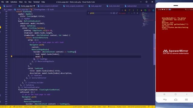 22. Flutter + PHP: Todo App - Updating the todos смотреть онлайн