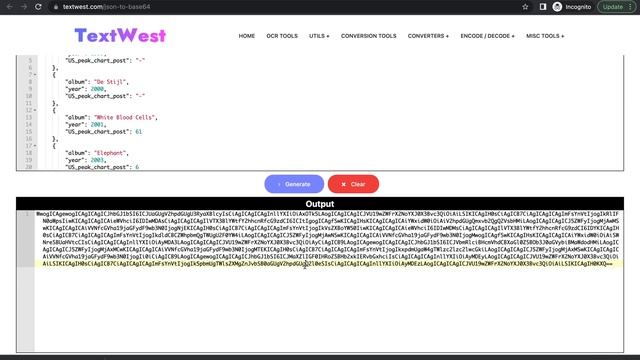 How to convert Base64 to JSON and JSON to Base64 смотреть онлайн