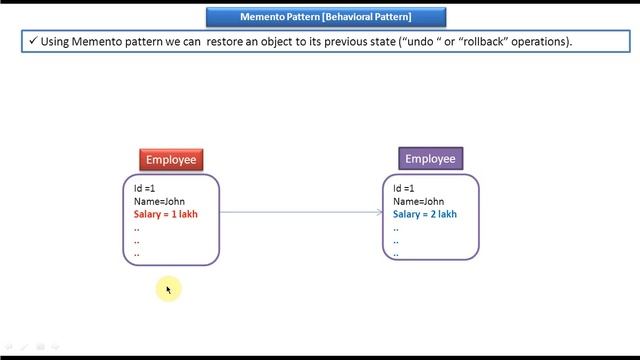 Memento Design pattern - Introduction смотреть онлайн