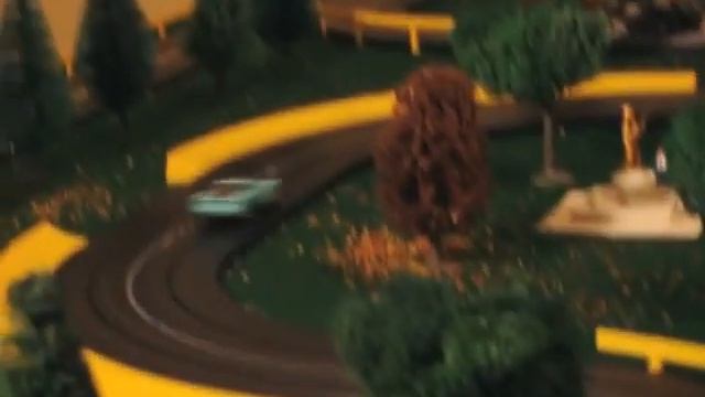 Aurora Slot Car Race Turn 3 Drive By Passes смотреть онлайн