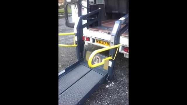Ford Transit Bus Access Lift смотреть онлайн