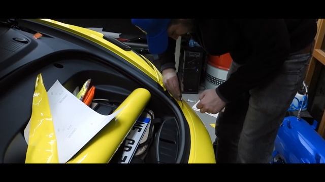 Tesla Model 3 | Folierung | Vinyl Wrap | kanariengelb | canary yellow | 970-235 | Ones Design смотреть онлайн
