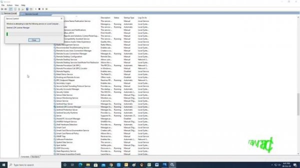 sentinel key not found (H0007)