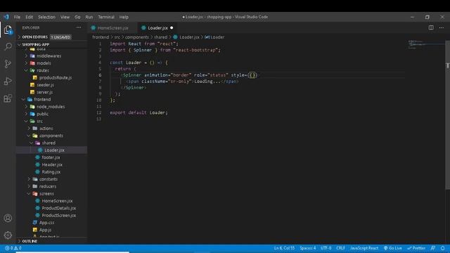 #29 Loading Spinner and Error Alert component | Mern Stack Tutorials(Hindi/Urdu) смотреть онлайн