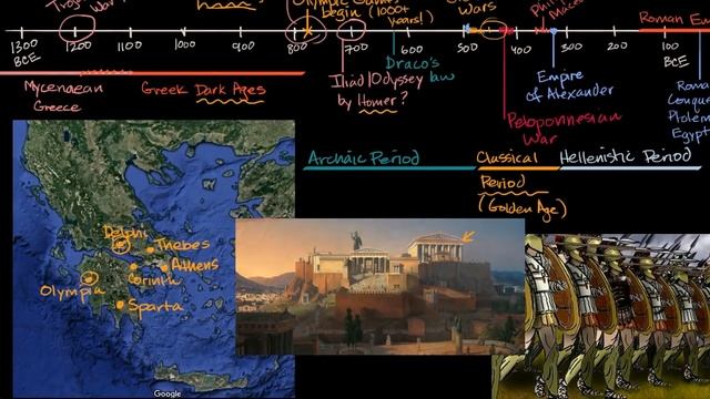 Overview of ancient Greece | World History | Khan Academy смотреть онлайн